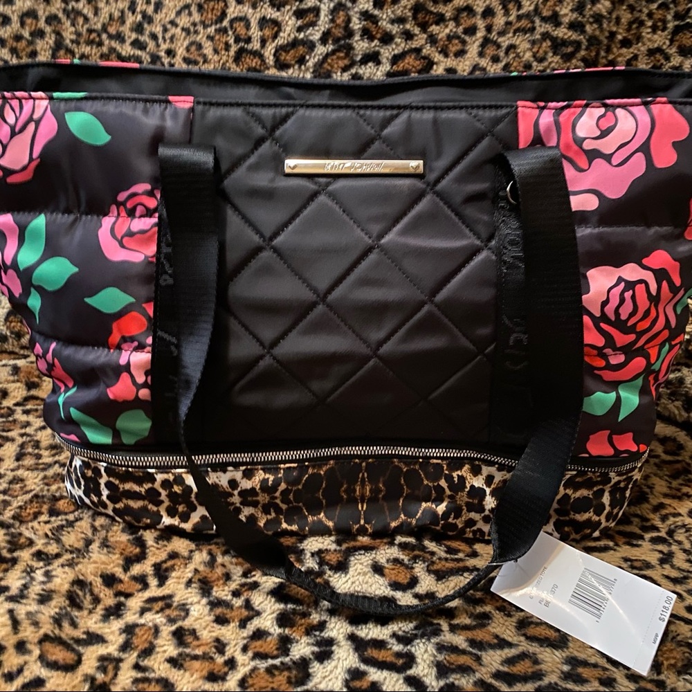 Betsy Johnson travel bag